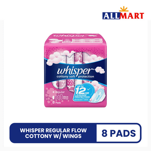 Whisper Regular Flow Cottony w/ Wings 8s