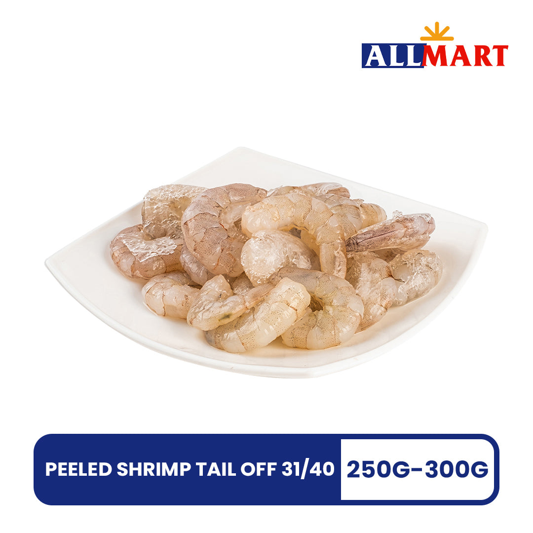 Peeled Shrimp Tail Off 31/40 250g-300g