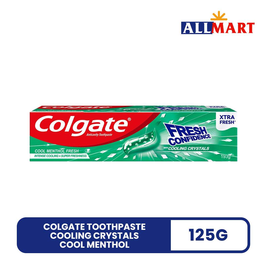 Colgate Toothpaste Cooling Crystals Cool Menthol 125g