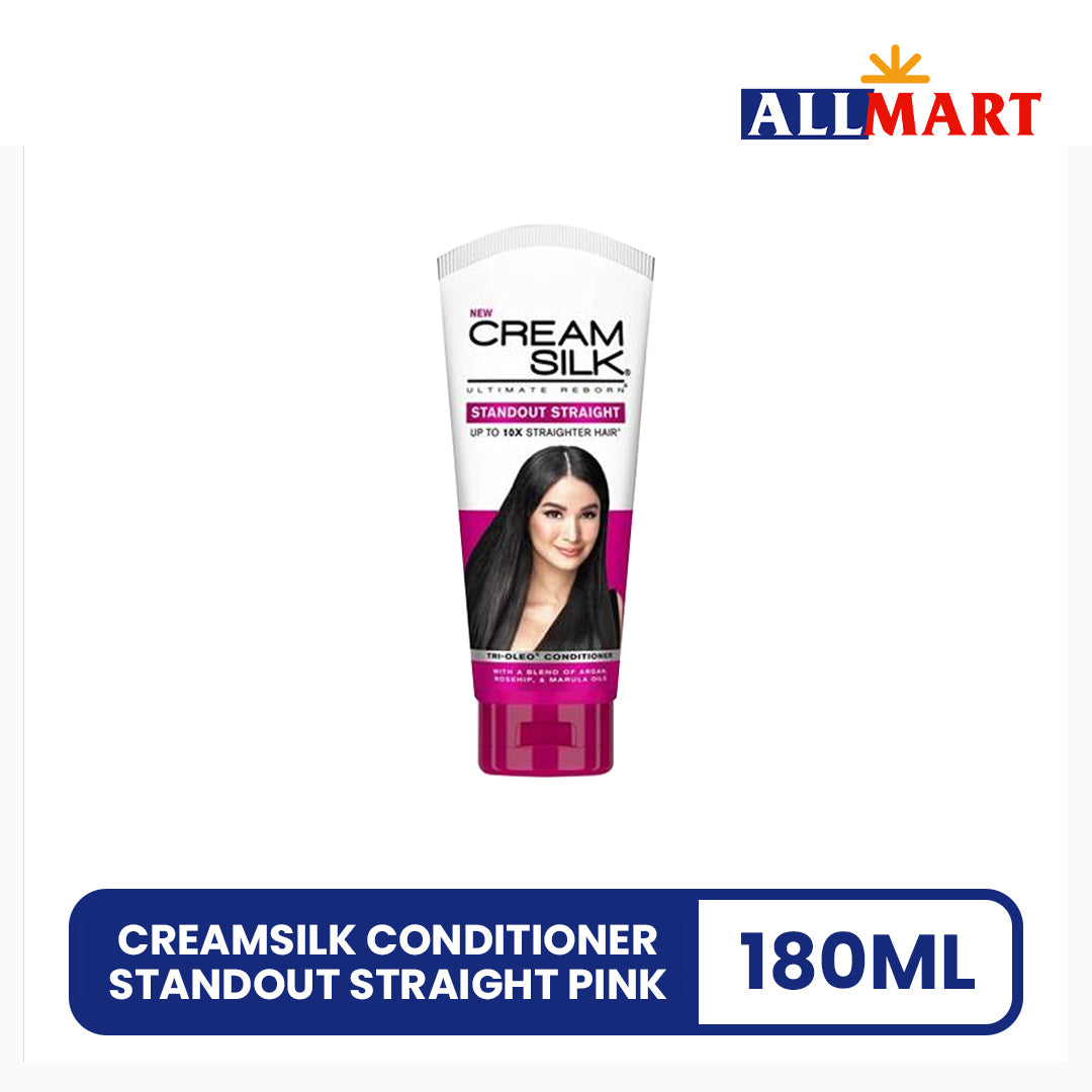 Creamsilk Conditioner Standout Straight Pink 180ml