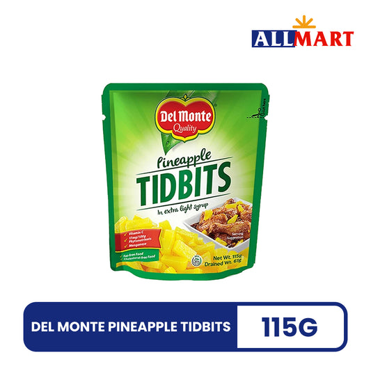 Del Monte Pineapple Tidbits 115g