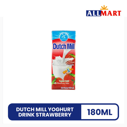 Dutch Mill Yoghurt Drink Strawberry 180ml