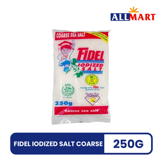 Fidel Iodized Salt Coarse 250g