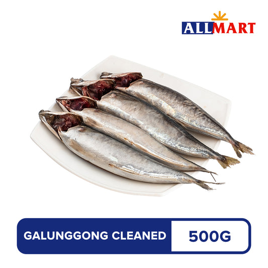 Galunggong / Mackerel Scad Cleaned 500g