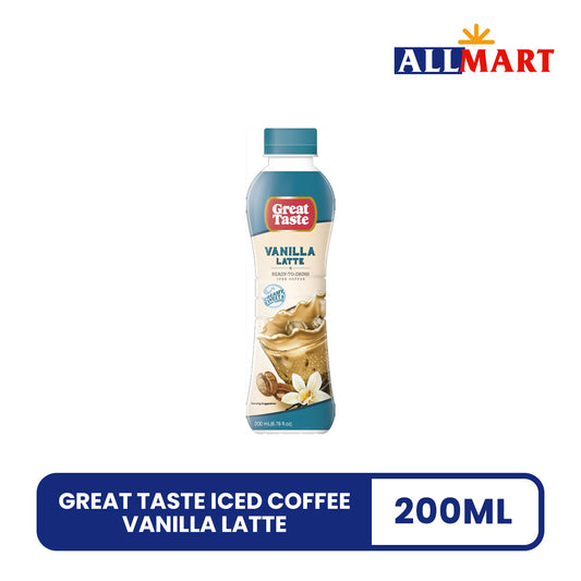 Great Taste Iced Coffee Vanilla Latte 200ml