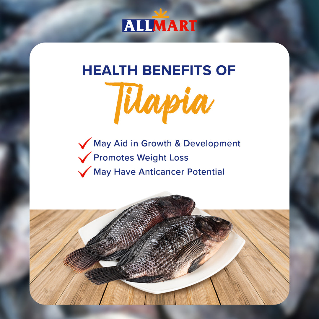 Tilapia Batangas Uncleaned 500g