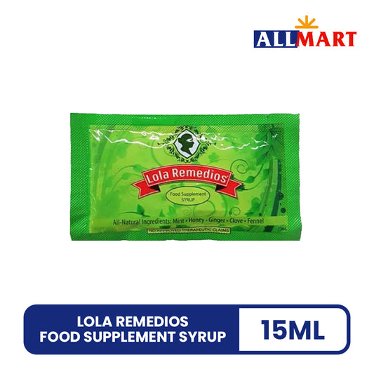 Lola Remedios Food Supplement Syrup 15ml