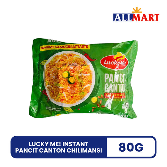 Lucky Me! Instant Pancit Canton Chilimansi 80g