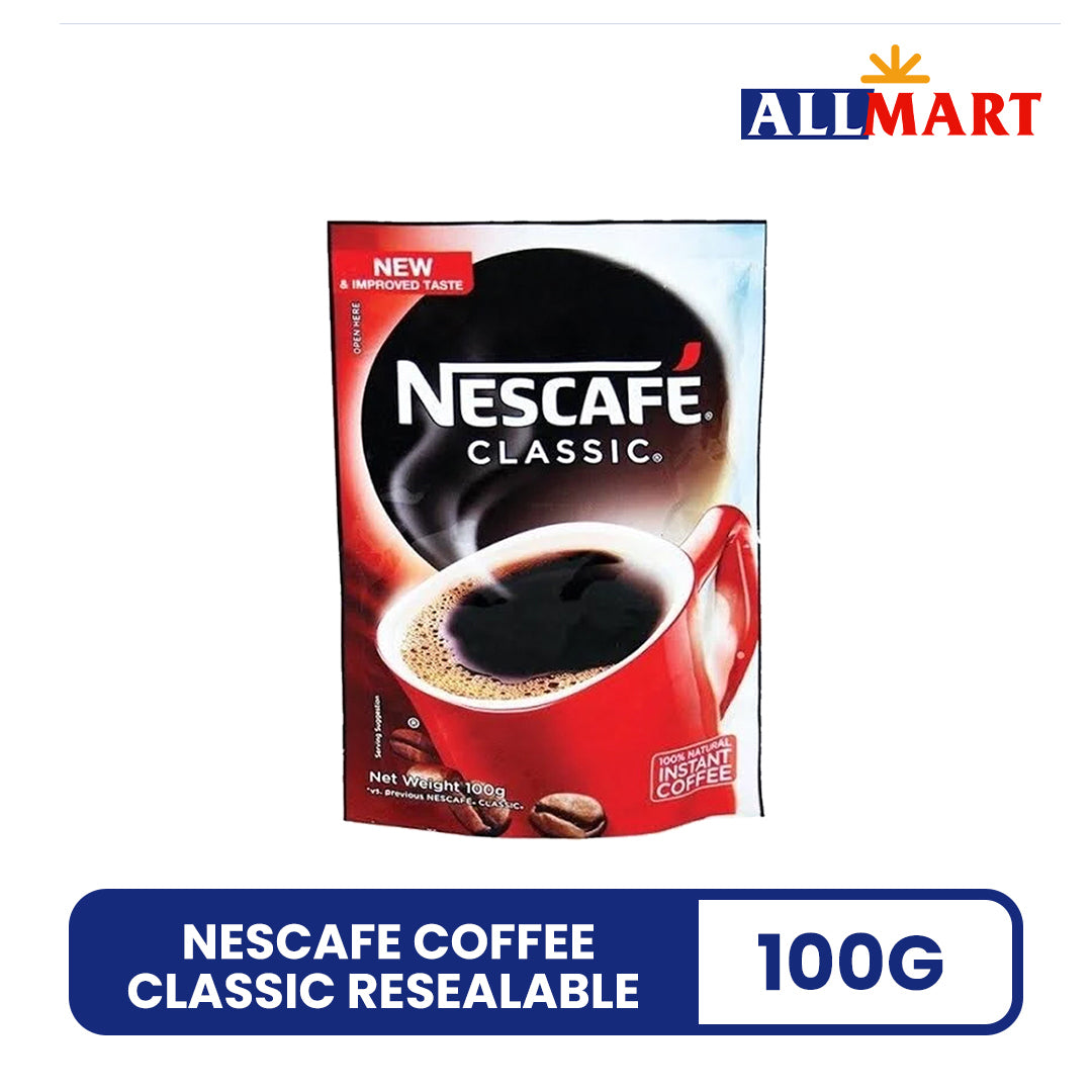 Nescafe Coffee Classic Resealable 92g