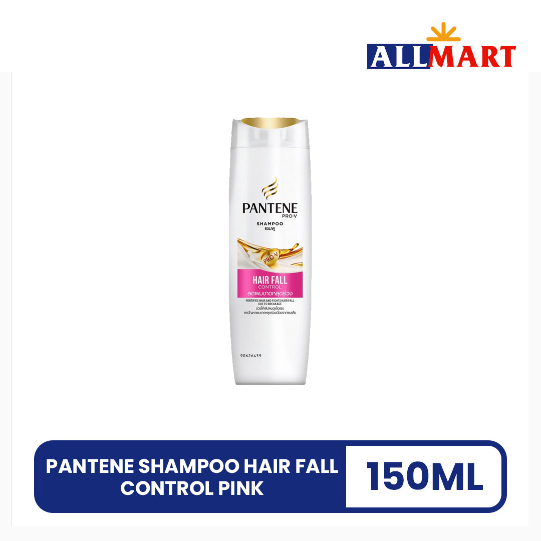 Pantene Shampoo Hair Fall Control Pink 150ml