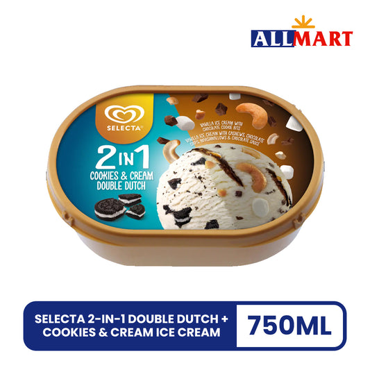Selecta 2n1 DoubleDutch/Cookies&Cream 750ml
