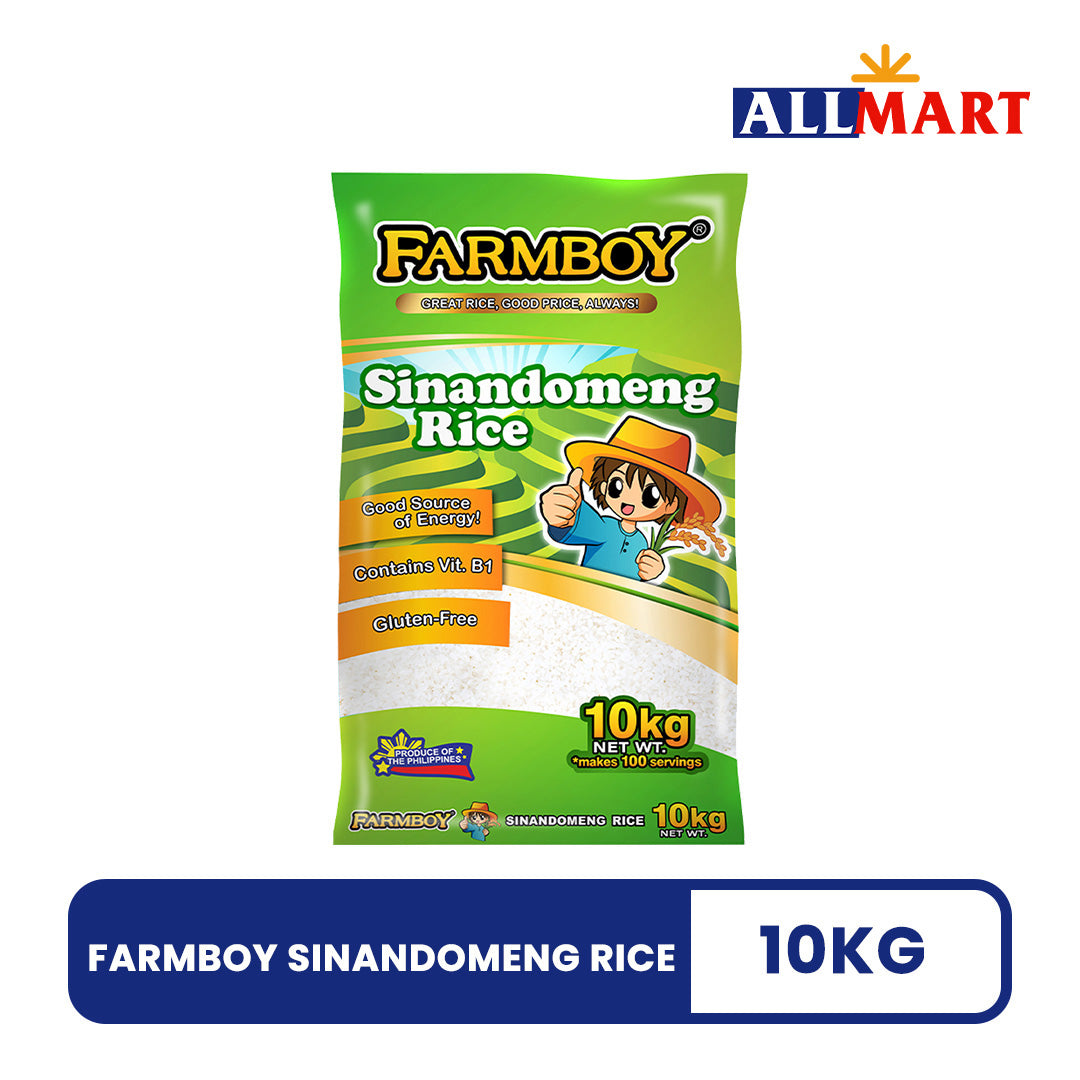 Get Farmboy Sinandomeng Rice 10 kg with Same-Day Delivery at AllMart ...